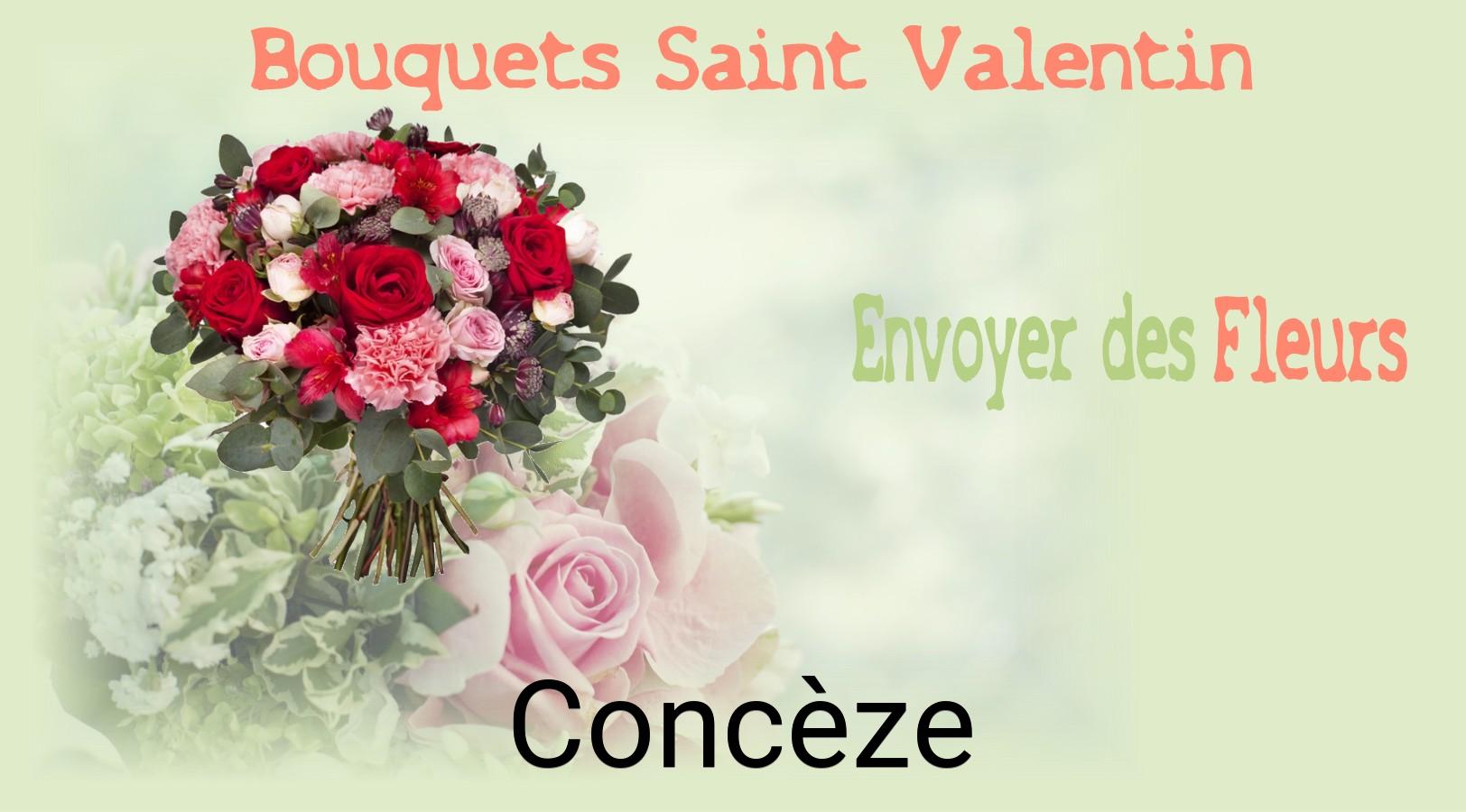Roses de Saint-Valentin livrées à Concèze